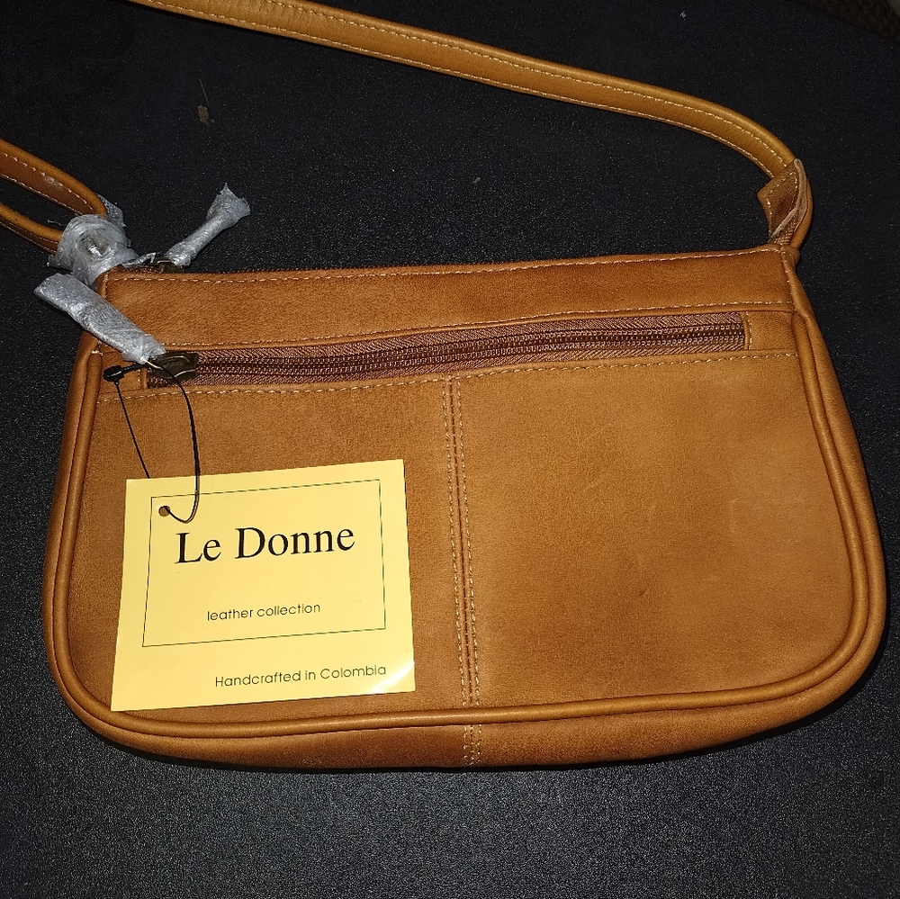 NWT* Le Donne Birch Crossbody Bag Tan